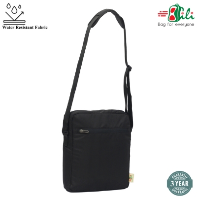 Picture of Waterproof Men Side Shoulder Bag-Waterproof Biker Bag (Matte Black)