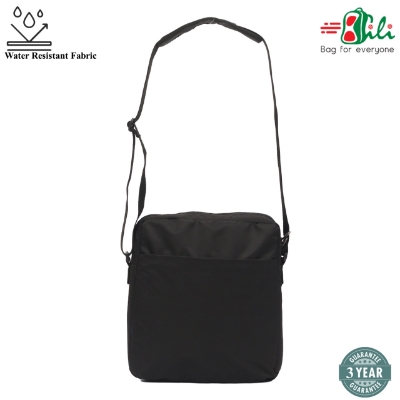 Picture of Waterproof Men Side Shoulder Bag-Waterproof Biker Bag (Matte Black)