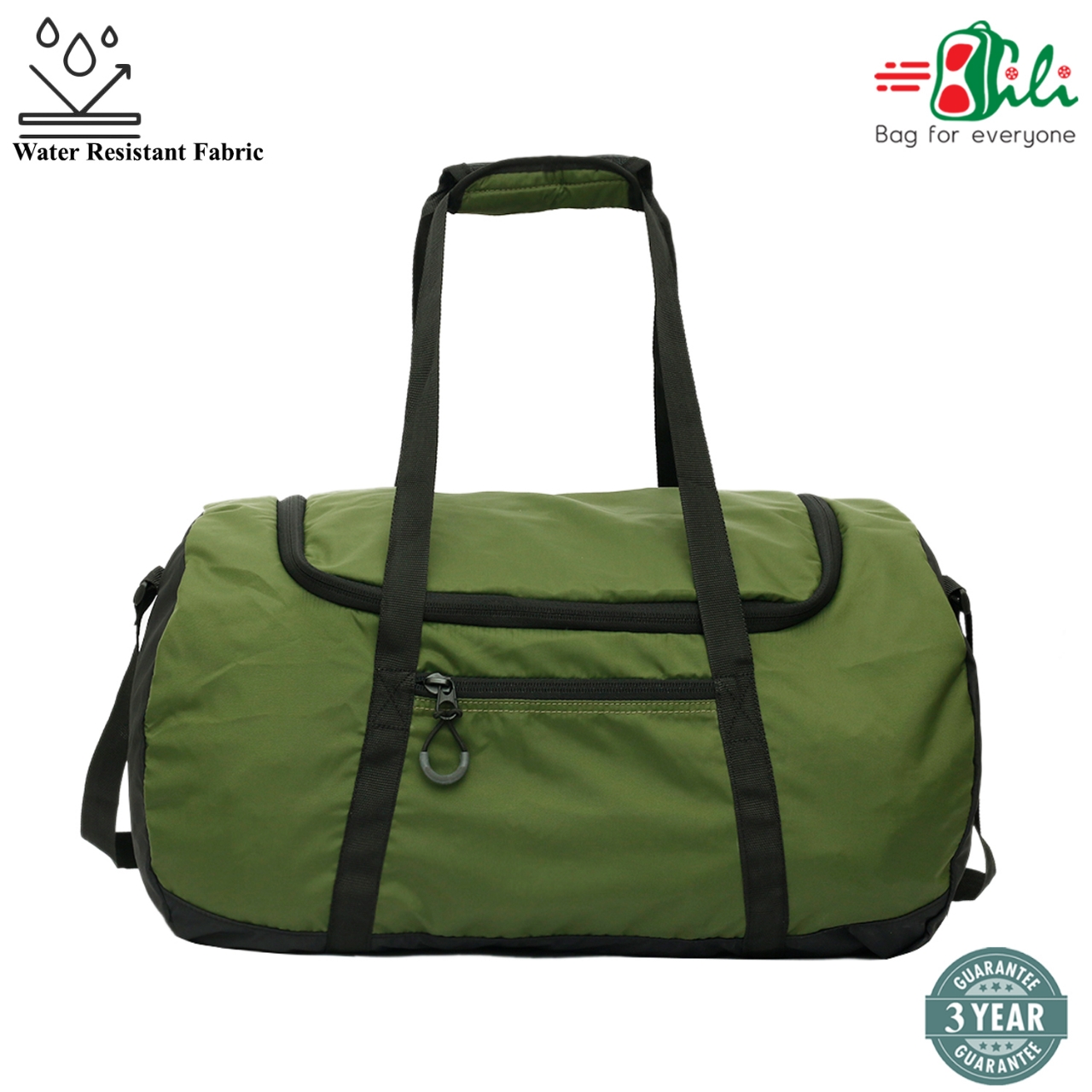 Picture of Bili Online Packable 20 Liter Duffel Bag (Dark Olive)