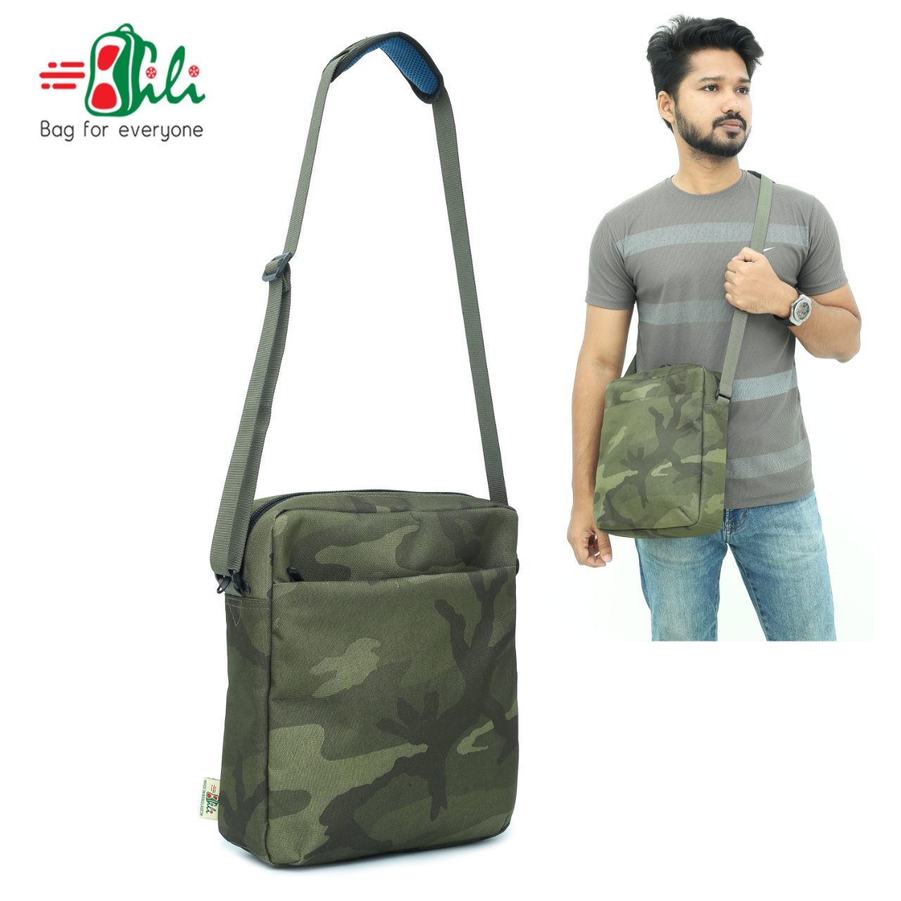 Picture of Bili Online Swift Men Side Shoulder Bag-Waterproof Bag-Biker Bag-Office Bag-Men Side Bag-Side Bag-Crossbody Bag