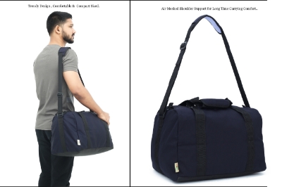 Picture of Bili Online 18 liter Gym Bag Gym Bag Fitness Bag Travel Bag Sports and Gym Bag Sports Duffel bag Travel & Gym Bags for Both Men And Women Fitness Bag Men's And Women's Bag