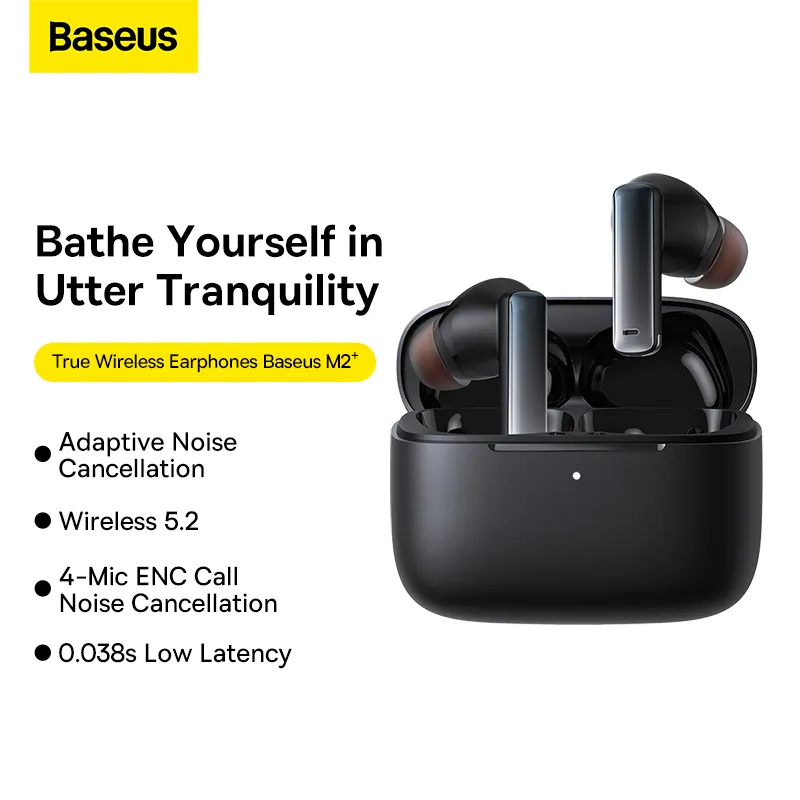 Buy Baseus True Wireless Earphones Storm 1 White NGTW140202 at Best Price in Bangladesh