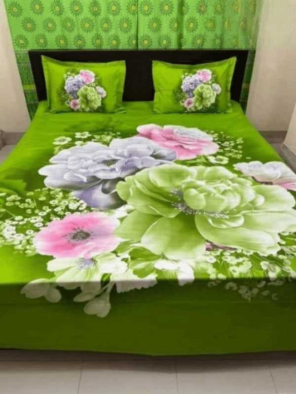 Buy Cotton Panel Bedsheet King Size. ST-345 online at Best Price In Bangladesh