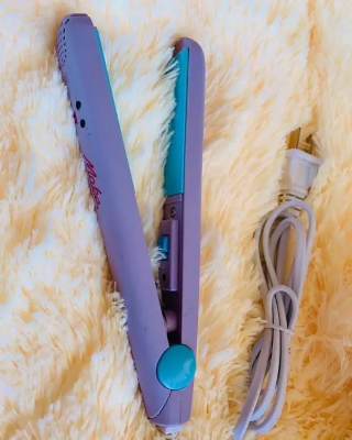Buy Hair Iron Curling Hair Flat Iron Straightening Brush Hair Comb Mini Hair Straightener And Curling Iron Styling Tools - Hair Straightener at Best Price In Bangladesh