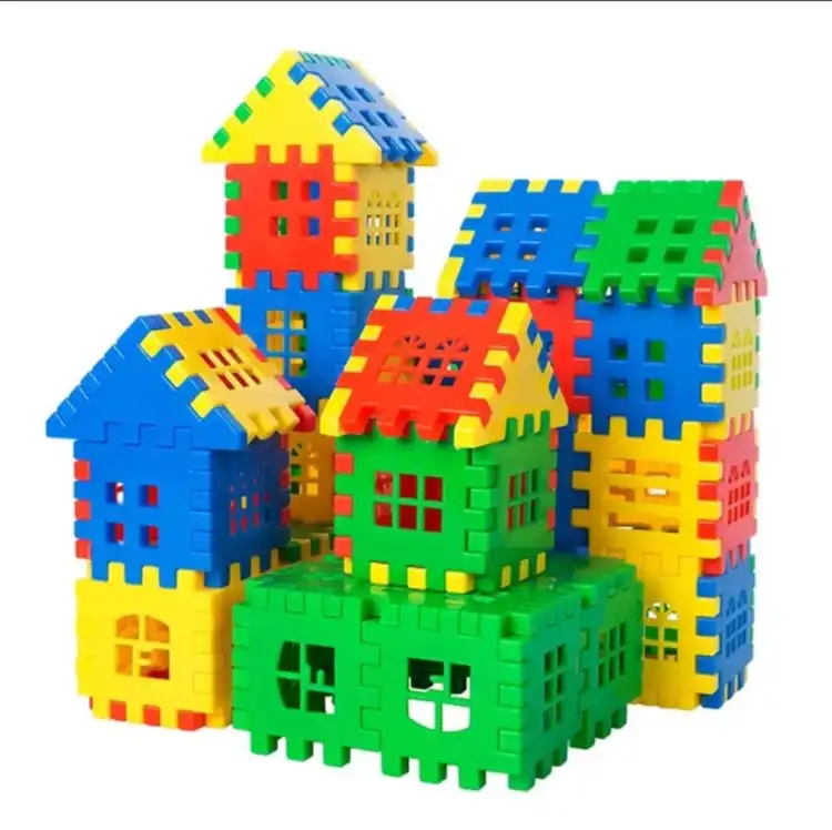 Buy Block Set Educational Building Train Blocks For Kids -22 Pcs Plastic Building Block Set Toy For Kids (Multicolor) - Toys at Best Price In Bangladesh