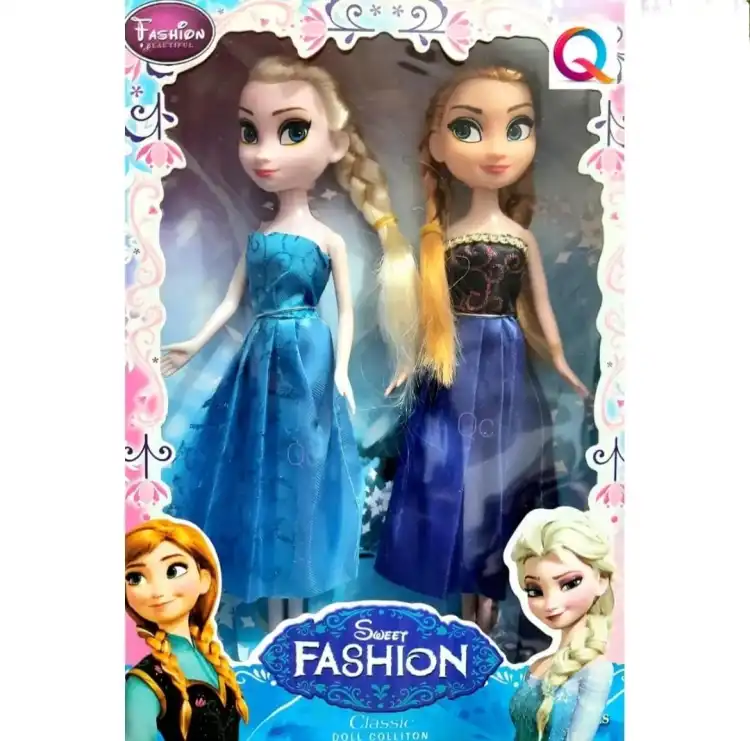 Buy Frozen anna & elsa doll set for girls play and fun - doll at Best Price In Bangladesh