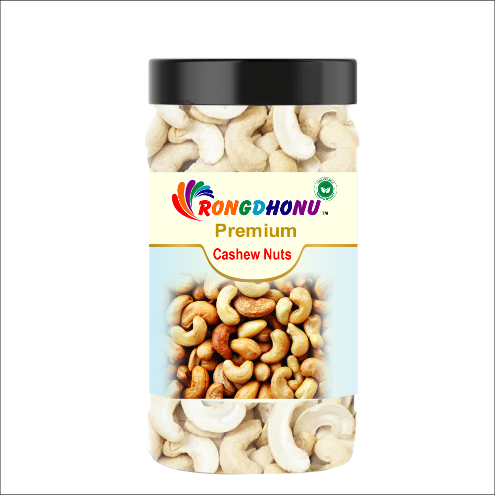 Buy Rongdhonu Premium Cashew Nut, Kaju Badam (কাজু বাদাম) -500gm Online at Best Price in Bangladesh