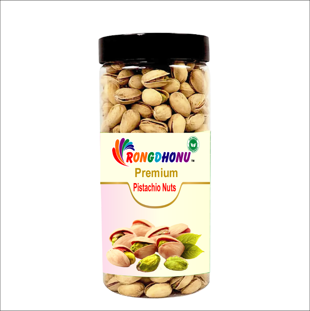 Buy Rongdhonu Premium Pistachio Nut, Pesta Badam (পেস্তা বাদাম) -500gm Online at Best Price in Bangladesh