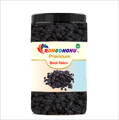 Buy Rongdhonu Premium Black Raisin, Kalo Kismis (কালো কিসমিস) -250gm Online at Best Price in Bangladesh