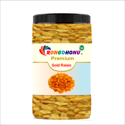 Buy Rongdhonu Premium Gold Raisin, Gold Kismis (গোল্ড কিসমিস) -500gm Online at Best Price in Bangladesh