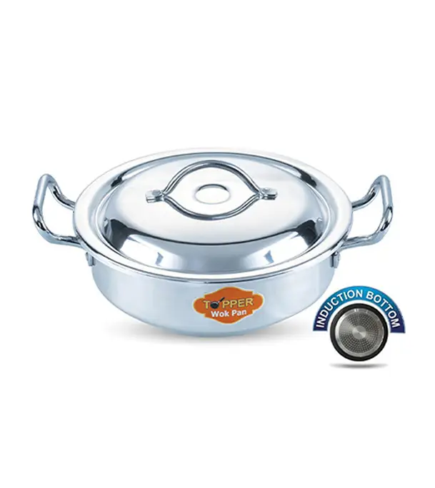 Buy TPR Alu Wok Pan (IB) - 28 cm Online 