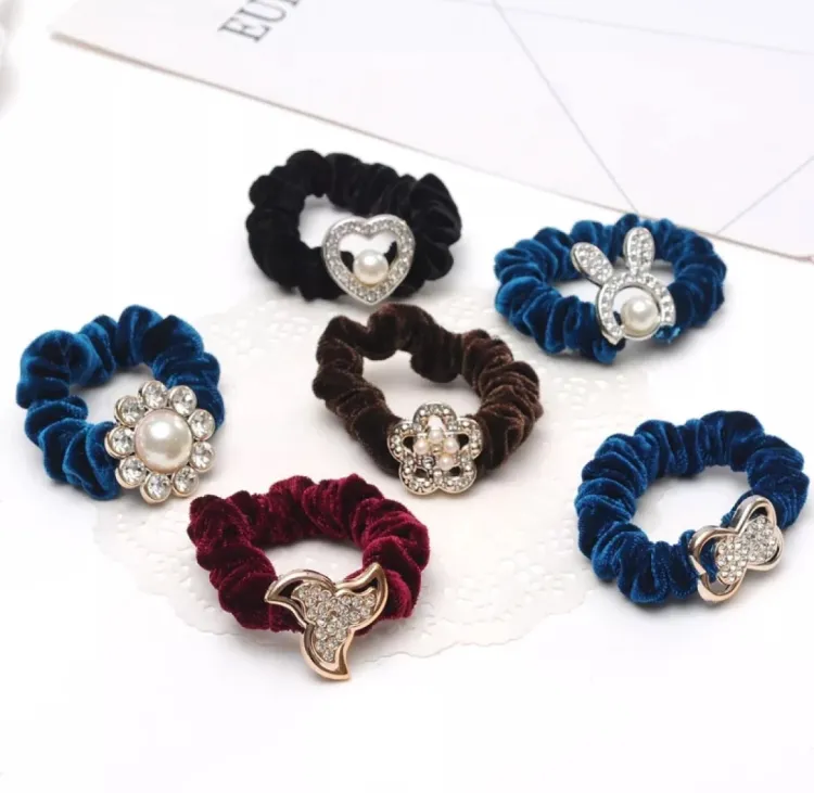 Picture of Hair Band For women 6 pieces Rubber