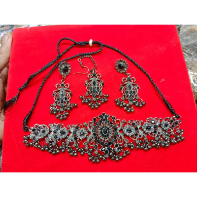 Picture of Ladies Fashion Popular Crystal Necklace Heart Love Chain Necklaces & Pendants For Women 2022 Gifts Love Drift Bottles Necklace