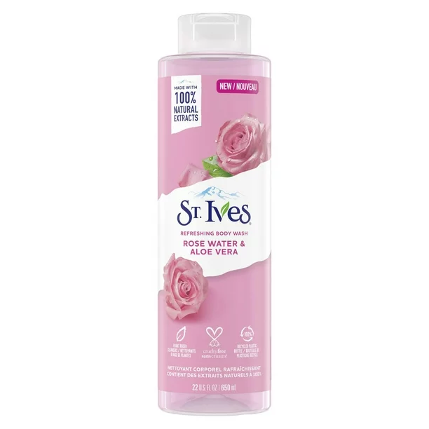 Buy St. Ives Rose Water & Aloe Vera Body Wash 650ml at Best Price In Bangladesh