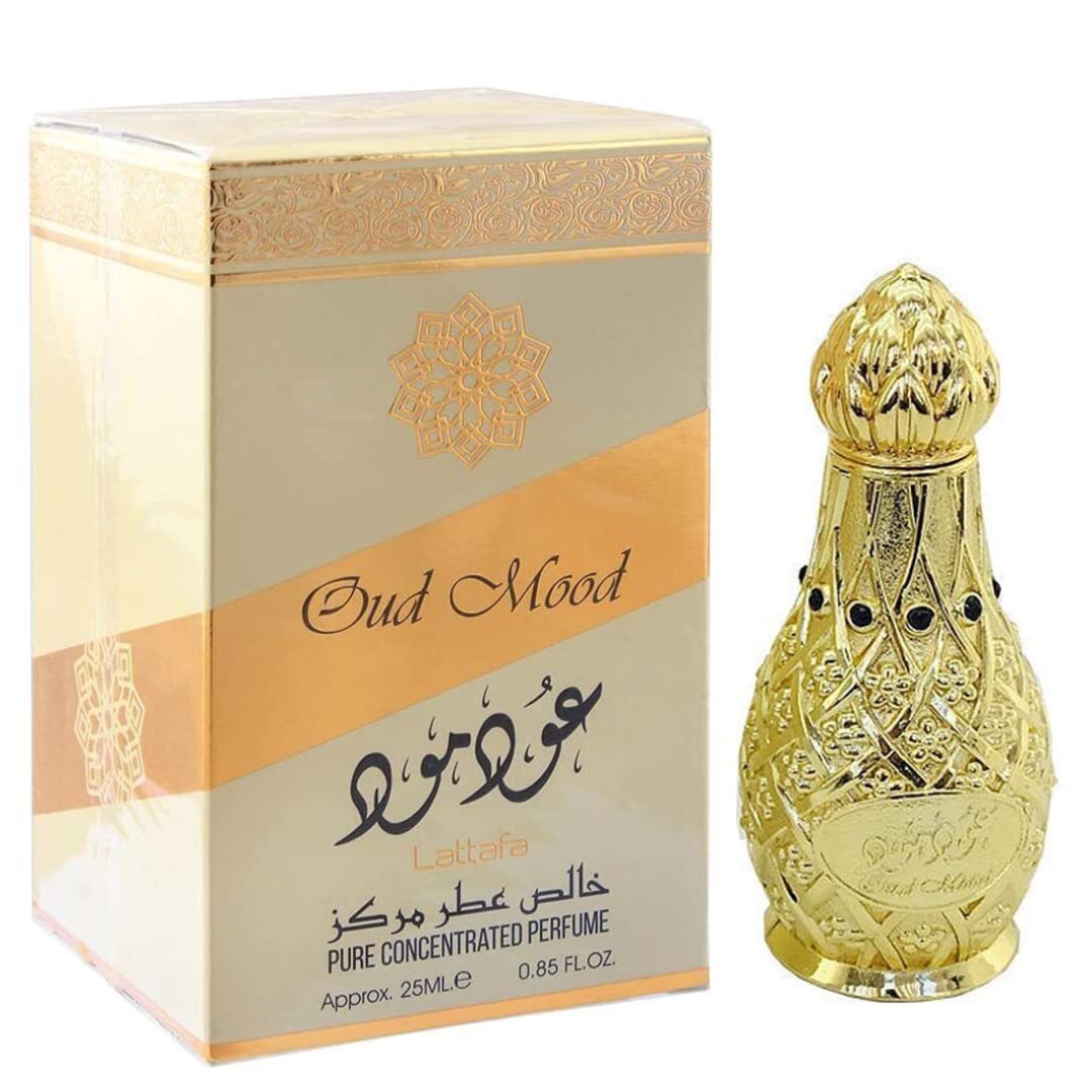 Buy Lattafa Oud Mood Concentrated Perfume Oil - 25ML at Best Price In Bangladesh