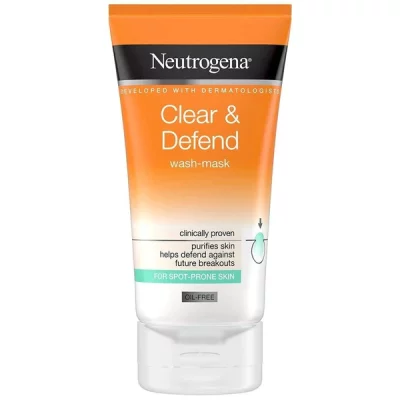 Buy Neutrogena Clear & Defend Wash Mask -150 ml at Best Price In Bangladesh