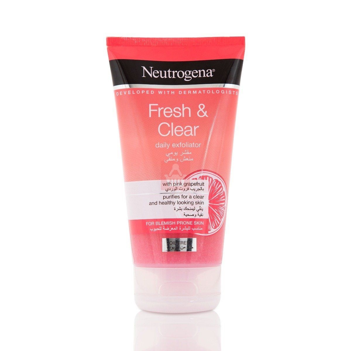 Buy Neutrogena, Fresh & Clear Daily Exfoliator, Pink Grapefruit & Vitamin C, Blemish Prone Skin, 150ml at Best Price In Bangladesh