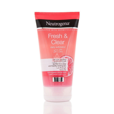Buy Neutrogena, Fresh & Clear Daily Exfoliator, Pink Grapefruit & Vitamin C, Blemish Prone Skin, 150ml at Best Price In Bangladesh