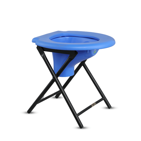 Buy Rodo Folding Commode Stool (Modern) SM Blue at Best Price In Bangladesh
