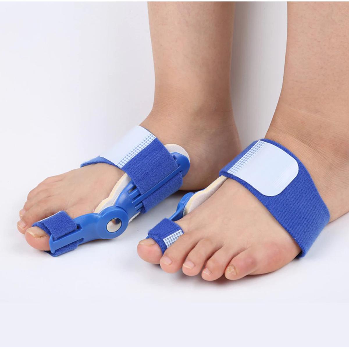 Picture of Bunion Splint Big Toe Straightener Corrector Foot Pain Relief Hallux Valgus Correction Orthopedic Supplies Pedicure Foot Care