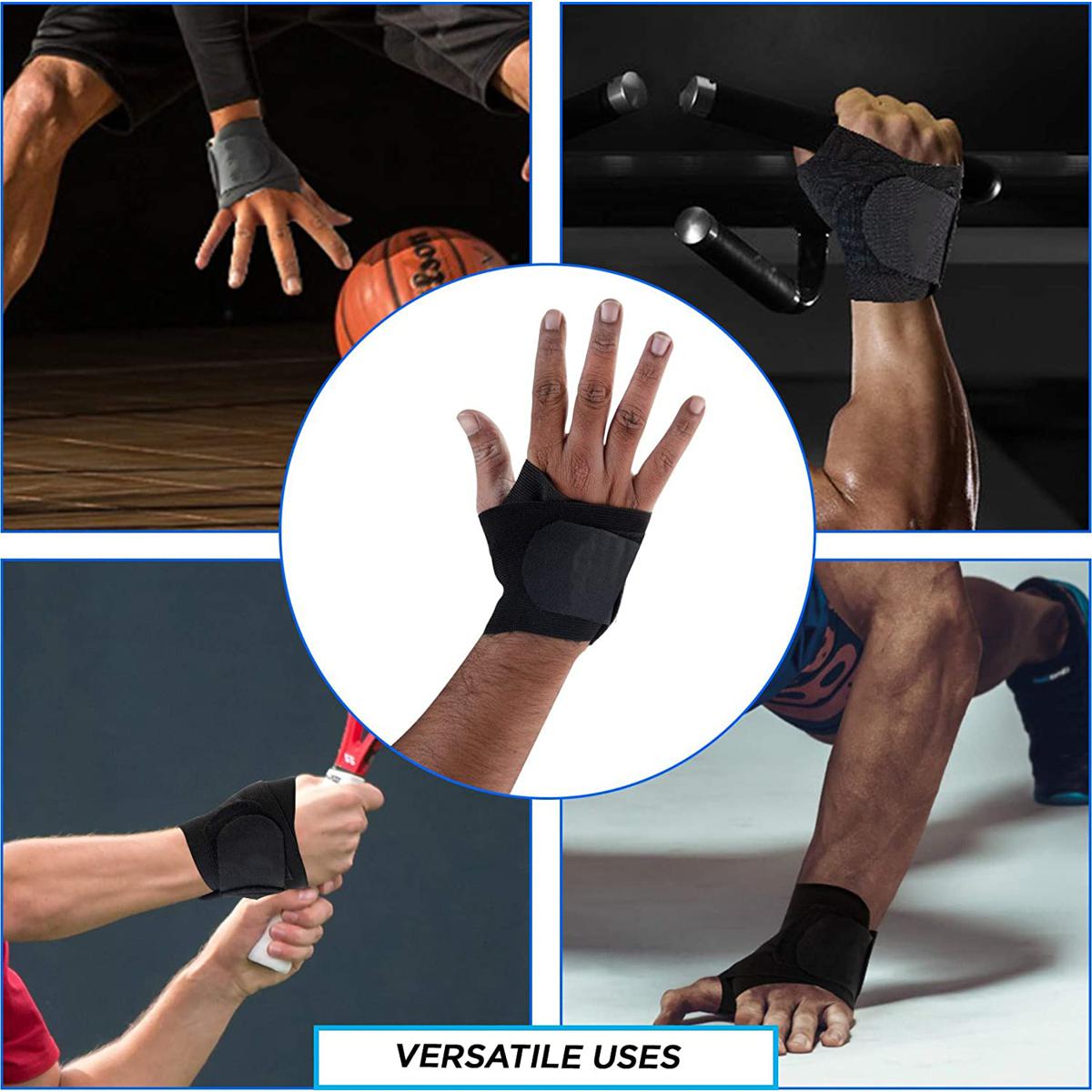 Picture of Taiba Thumb & Wrist Support Wrap Brace Binder Stabilizer for Men & Women Gym Workout Sports Hand Injuries Warmer Band, Pain Relief, Arthritis, Tendonitis, Supporter - NF Surgical