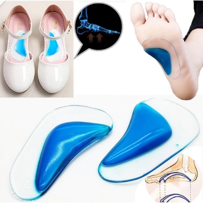 Picture of Insole Orthotic Professional Arch Support Insole Flat Foot Flatfoot Corrector Shoe Cushion Insert Silicone Gel Orthopedic Pad