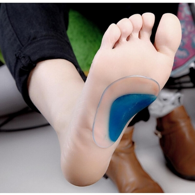 Picture of Insole Orthotic Professional Arch Support Insole Flat Foot Flatfoot Corrector Shoe Cushion Insert Silicone Gel orthopedic pad