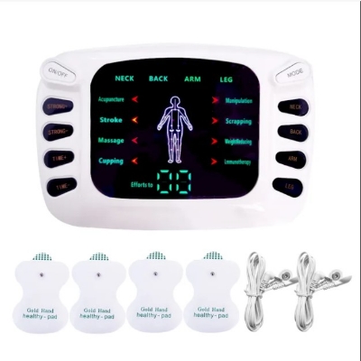 Picture of Ems Massage Tens Machine Physiotherapy Acupuncture Body Muscle Massager Electric Digital Therapy Machine 8 Modes Health Care