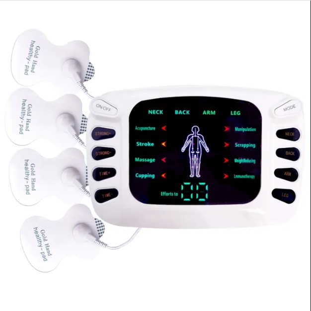 Picture of Ems Massage Tens Machine Physiotherapy Acupuncture Body Muscle Massager Electric Digital Therapy Machine 8 Modes Health Care