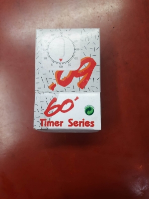 Picture of 60 Minute Square Mechanical Multi Purpose Timer- white