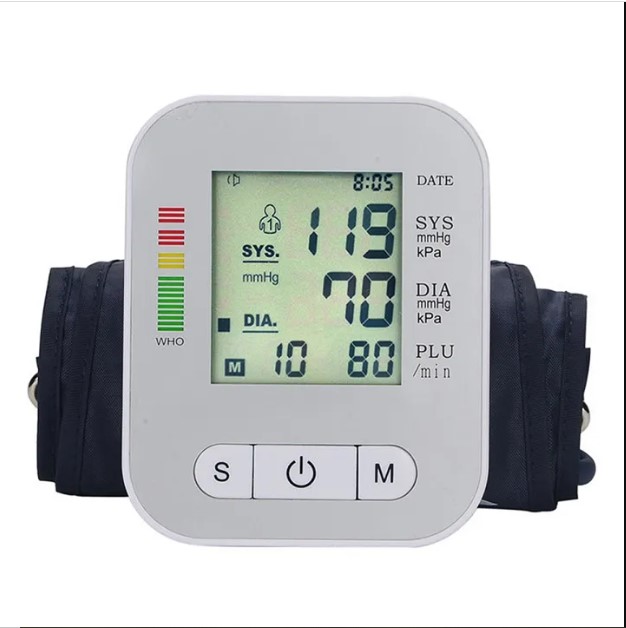 Picture of Electronic digital blood pressure monitor sphygmomanometer
