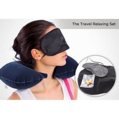 Picture of 3 In 1 Travel Neck Pillow Set - Neck Pillow