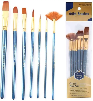 Picture of KeepSmiling Artist Brushes set 7pcs 8070