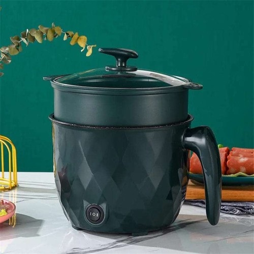 Buy 1.8 Ltr Non stick electric cooking pot with steam at Best Price In Bangladesh