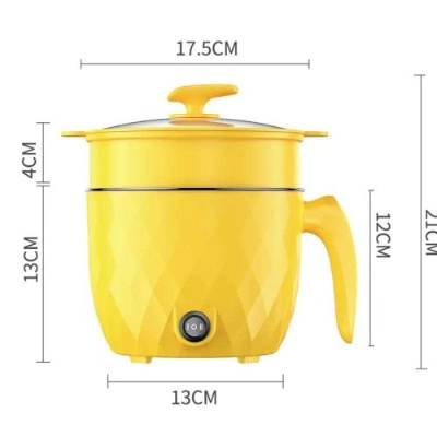 Buy 1.8 Ltr Non stick electric cooking pot with steam at Best Price In Bangladesh