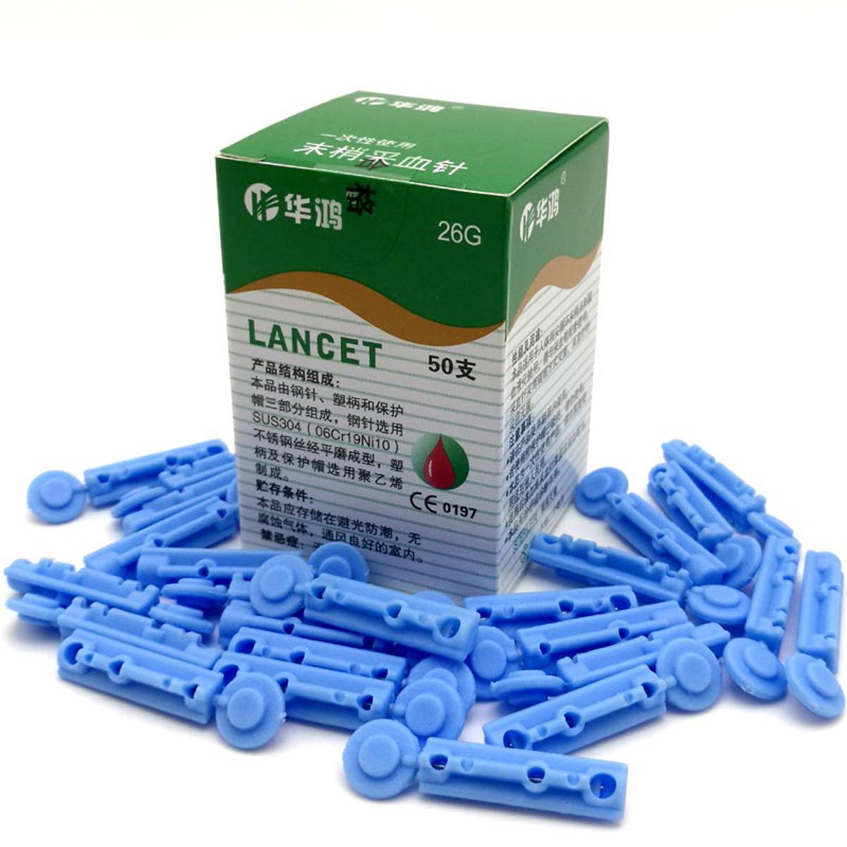 Picture of Blood Lancets Needle for Blood Glucose Meter-100 Pieces - NF Surgical