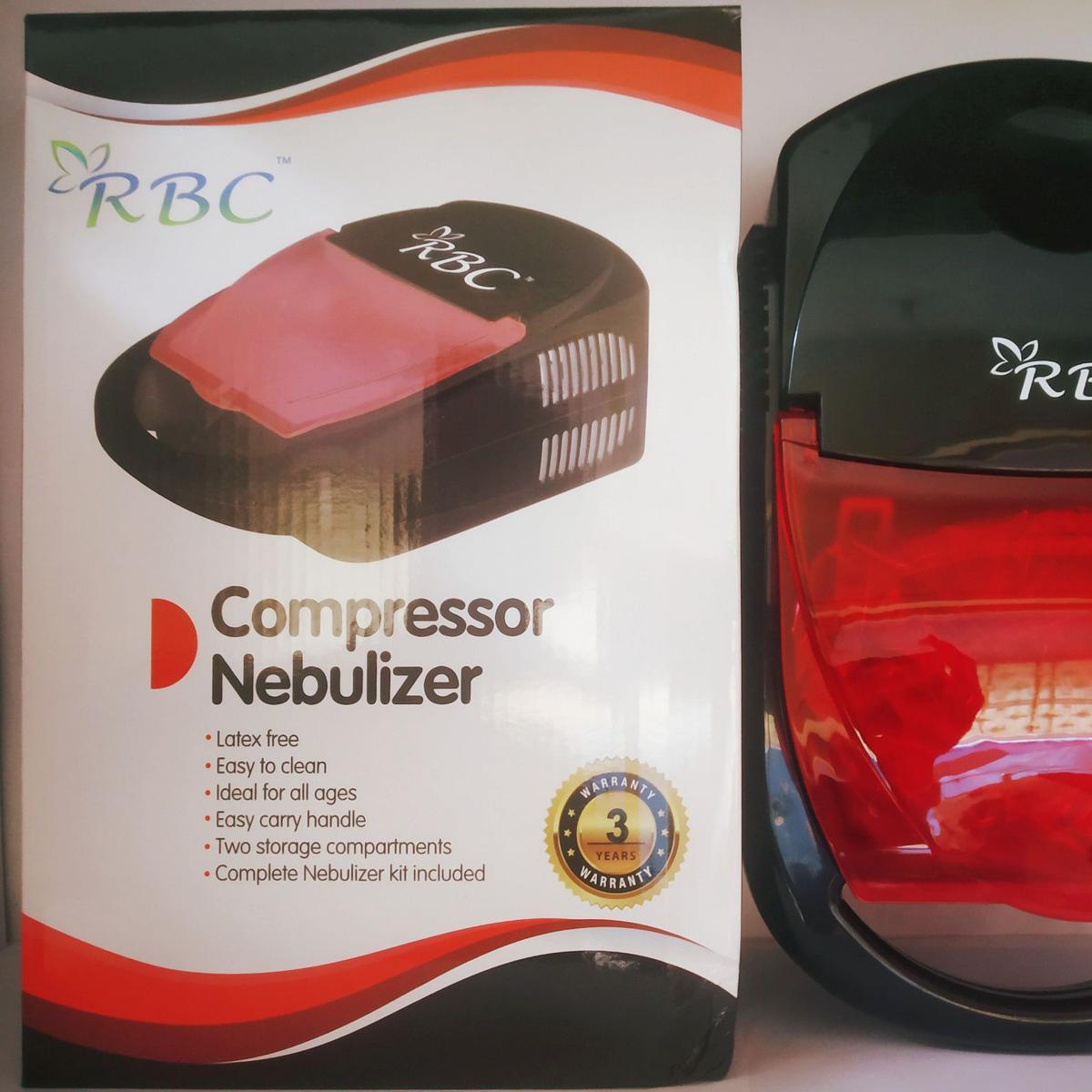 Picture of RBC Portable Compressor Nebulizar Machine for Child & Adults Nebulization