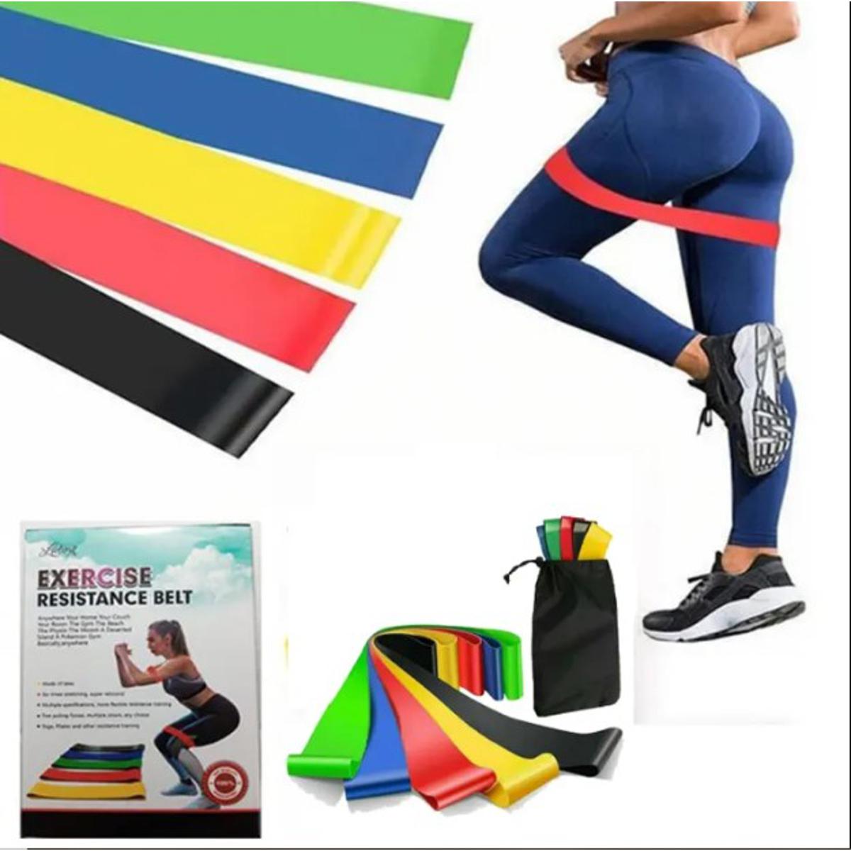 Picture of Resistance Fitness Exercise Loop Bands Set-5 PCS