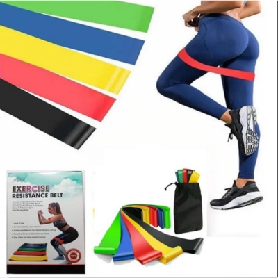 Picture of Resistance Fitness Exercise Loop Bands Set-5 PCS