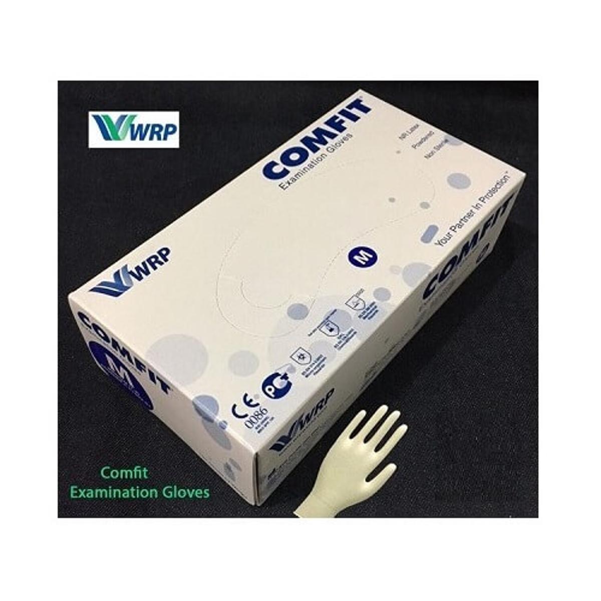 Picture of Comfit Examination Gloves (Size-M), 100Pcs/Box