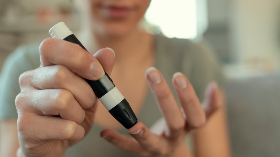 Picture of Lancet device for glucose test meter