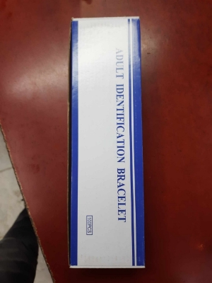 Picture of Pink Adult Identification Band, For Hospital, Packaging Type: Packets