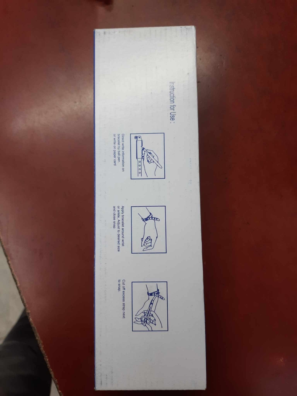 Picture of Pink Adult Identification Band, For Hospital, Packaging Type: Packets