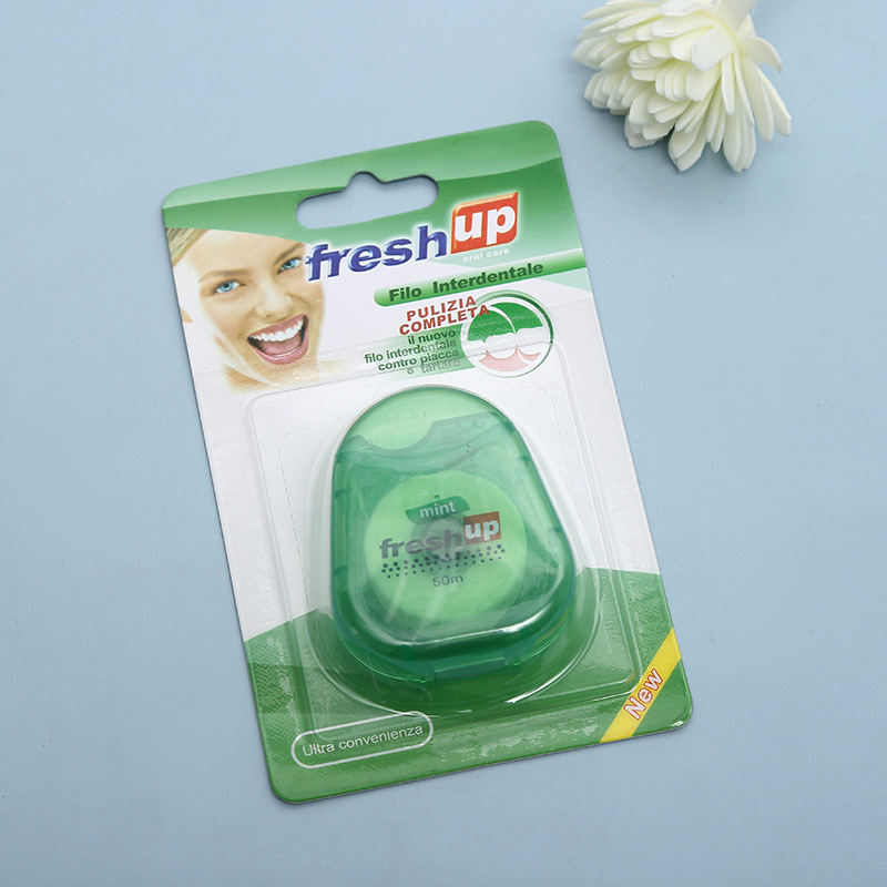 Picture of Fresh Up Oral Care Dental Floss Mint Flavour 50 meter (Factory Sealed) by DD