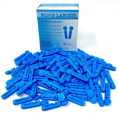 Picture of Blood lancets for glucose Meter 100 piss