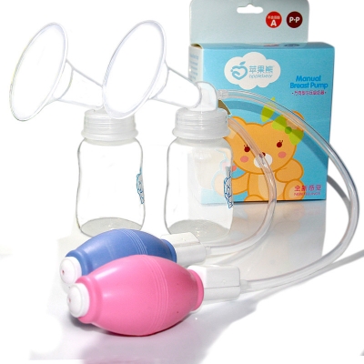 Picture of Apple.Bear Brest Pump Manual Control Mom Breastfeeding Baby Milk Suction Feeding Newborn Bottle 1 set