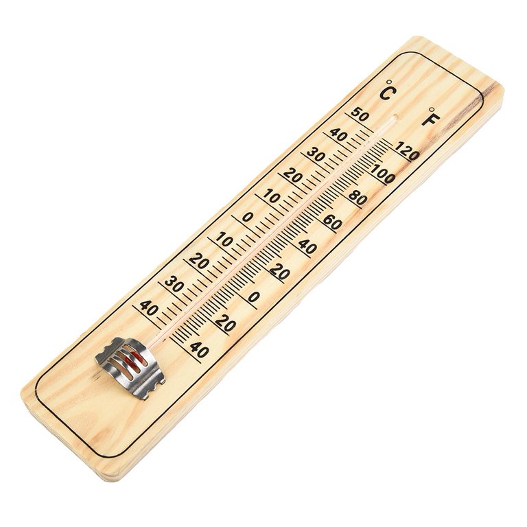 Picture of Wall Hang Thermometer Indoor Outdoor Garden House Garage Office Room Hung Logger Room Temperature Meter