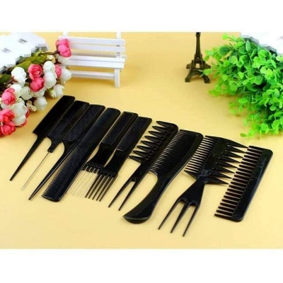 Picture of Professional Hair Comb Package - 10pcs