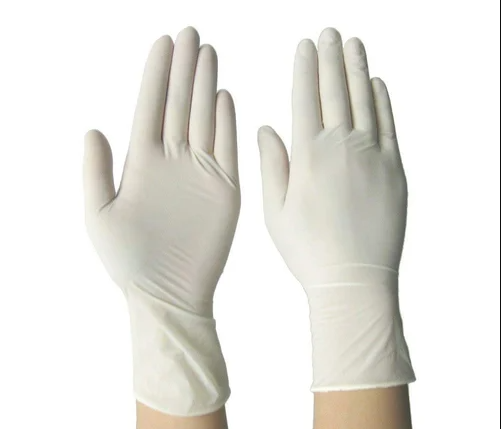 Picture of Latex Rubber Gloves Disposable 100PCS Portable Universal Medical Examination Hygiene Latex Gloves Rubber Gloves - NF Surgical
