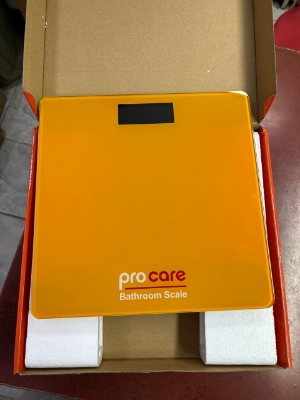 Picture of শারীরিক ওজন পরিমাপের জন্য ব্যক্তিগত ডিজিটাল বাথরুম ওজন মাপার স্কেল গ্লাস ওজন মেশিন (5mm সাদা গোলাকার ওজন মাপার মেশিন) (180 kg, সাদা) - weight machine